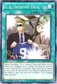 U.A. Signing Deal [CROS-EN088] Common | The Time Vault CA