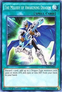 The Melody of Awakening Dragon [CROS-EN091] Super Rare | The Time Vault CA