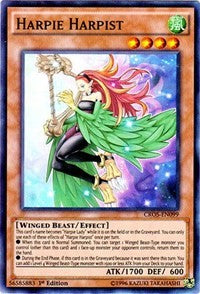 Harpie Harpist [CROS-EN099] Super Rare | The Time Vault CA