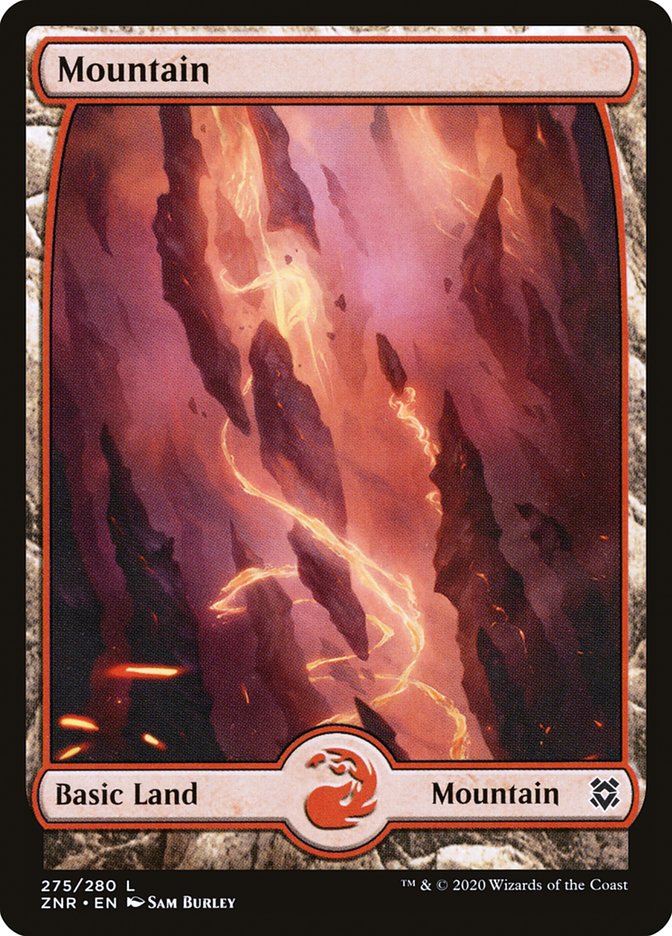 Mountain (275) [Zendikar Rising] | The Time Vault CA