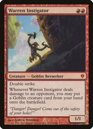 Warren Instigator [Zendikar] | The Time Vault CA