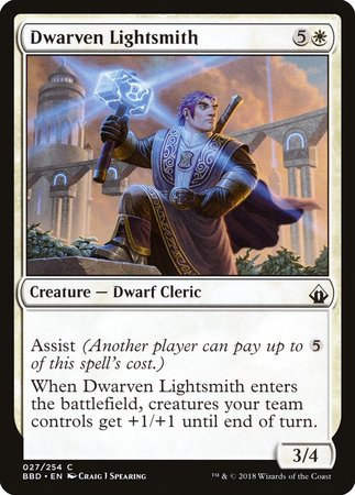 Dwarven Lightsmith [Battlebond] | The Time Vault CA