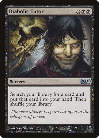 Diabolic Tutor [Magic 2011] | The Time Vault CA