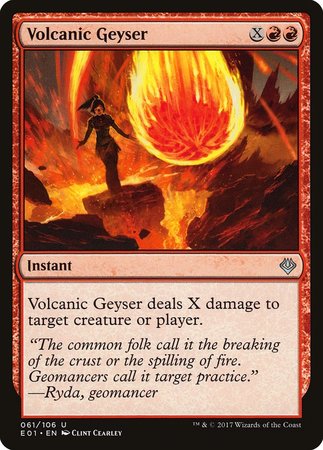 Volcanic Geyser [Archenemy: Nicol Bolas] | The Time Vault CA