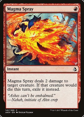 Magma Spray [Amonkhet] | The Time Vault CA