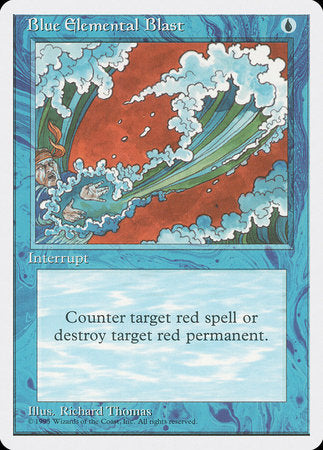 Blue Elemental Blast [Fourth Edition] | The Time Vault CA