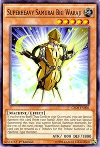 Superheavy Samurai Big Waraji [CROS-EN006] Common | The Time Vault CA