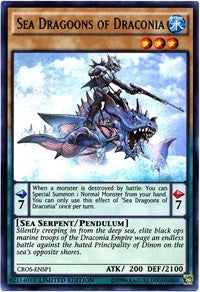 Sea Dragoons of Draconia (CROS-ENSP1) [CROS-ENSP1] Ultra Rare | The Time Vault CA