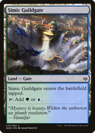 Simic Guildgate [War of the Spark] | The Time Vault CA