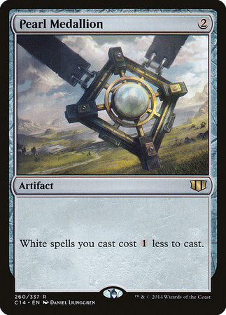 Pearl Medallion [Commander 2014] | The Time Vault CA