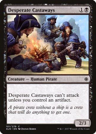 Desperate Castaways [Ixalan] | The Time Vault CA