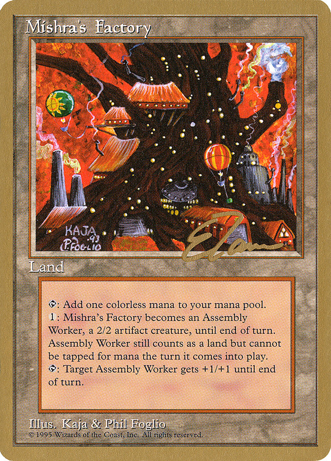 Mishra's Factory (Eric Tam) [Pro Tour Collector Set] | The Time Vault CA