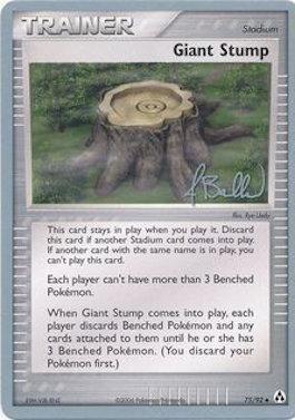 Giant Stump (75/92) (Eeveelutions - Jimmy Ballard) [World Championships 2006] | The Time Vault CA