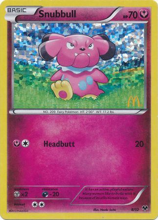 Snubbull (8/12) [McDonald's Promos: 2014 Collection] | The Time Vault CA