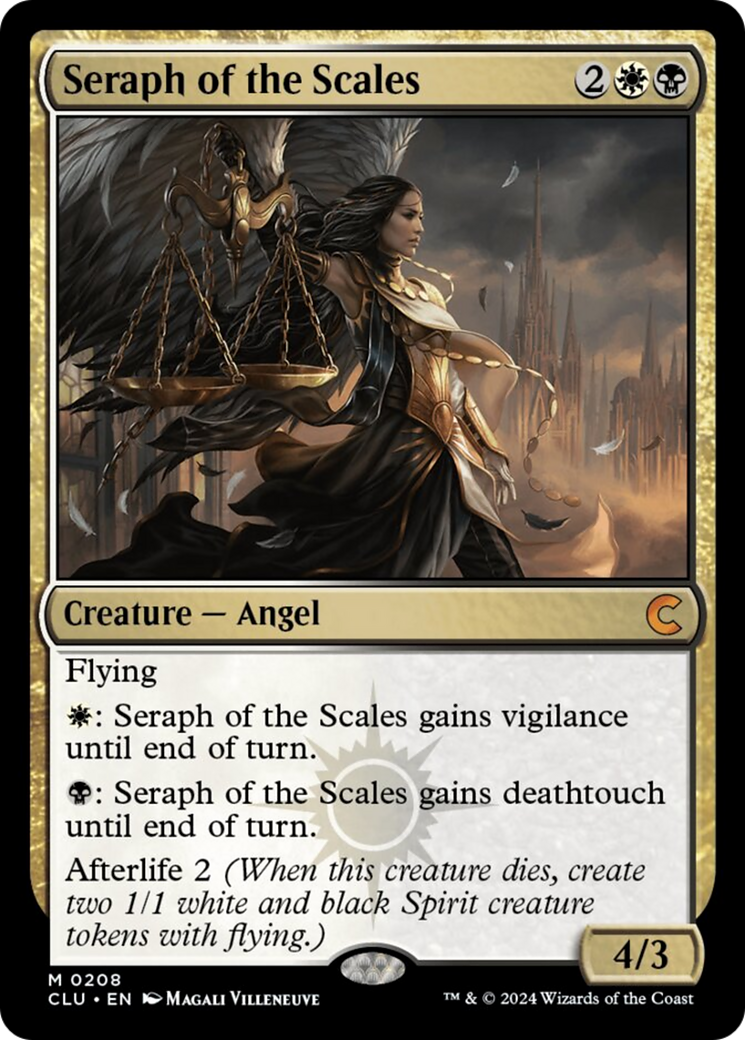 Seraph of the Scales [Ravnica: Clue Edition] | The Time Vault CA