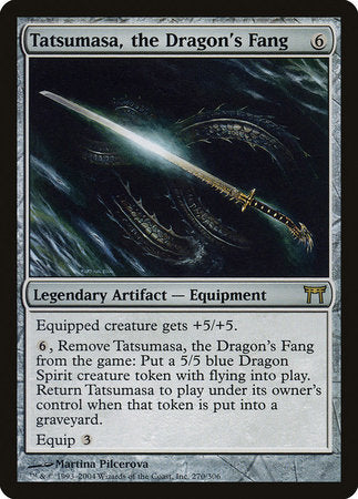 Tatsumasa, the Dragon's Fang [Champions of Kamigawa] | The Time Vault CA