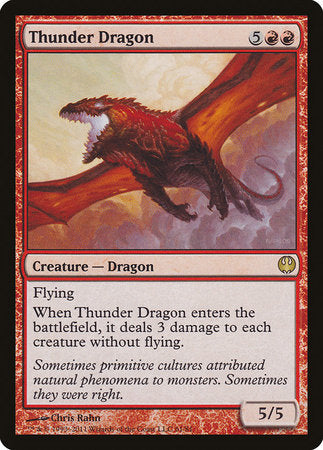 Thunder Dragon [Duel Decks: Knights vs. Dragons] | The Time Vault CA