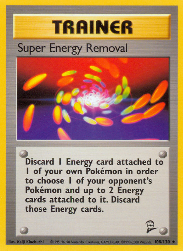 Super Energy Removal (108/130) [Base Set 2] | The Time Vault CA