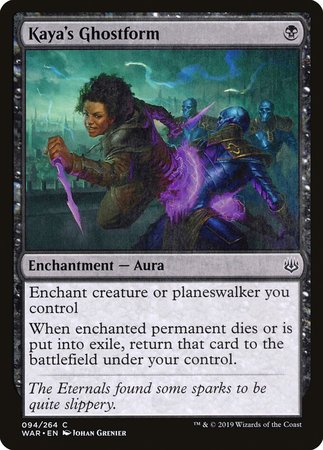 Kaya's Ghostform [War of the Spark] | The Time Vault CA