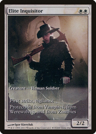 Elite Inquisitor [Innistrad Promos] | The Time Vault CA