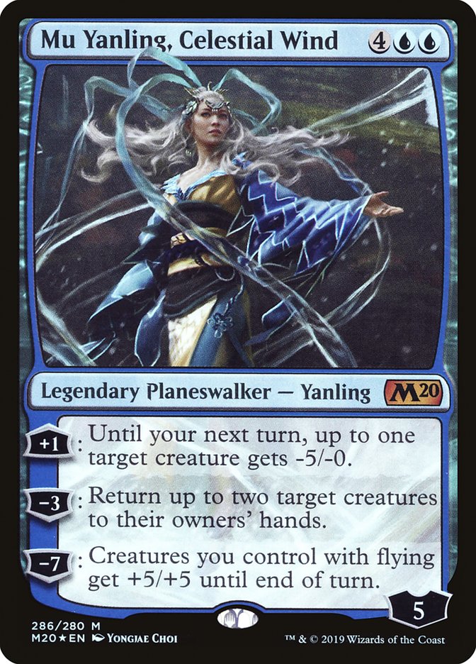 Mu Yanling, Celestial Wind [Core Set 2020] | The Time Vault CA