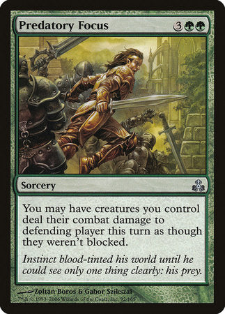 Predatory Focus [Guildpact] | The Time Vault CA