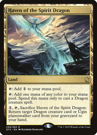 Haven of the Spirit Dragon [Dragons of Tarkir] | The Time Vault CA