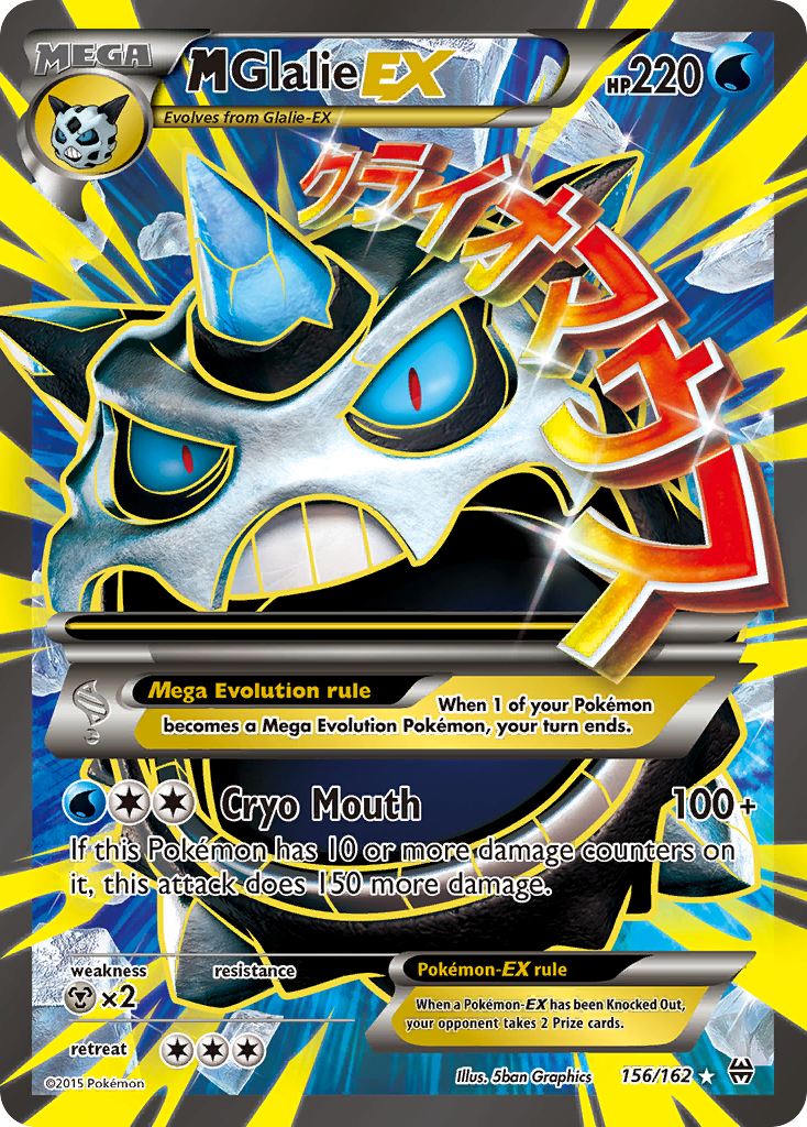 M Glalie EX (156/162) [XY: BREAKthrough] | The Time Vault CA