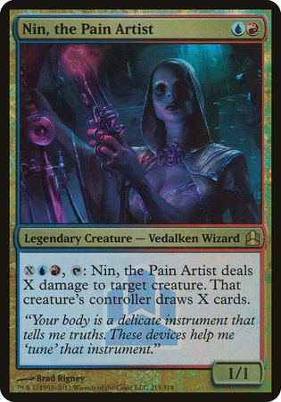 Nin, the Pain Artist (Commander Launch Promo) [Commander 2011 Launch Party] | The Time Vault CA