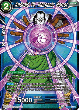 Android 14, Inorganic Horror (BT17-053) [Ultimate Squad] | The Time Vault CA