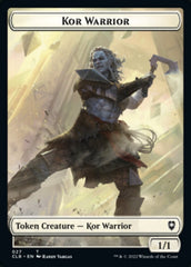 Kor Warrior // Wizard Double-sided Token [Commander Legends: Battle for Baldur's Gate Tokens] | The Time Vault CA