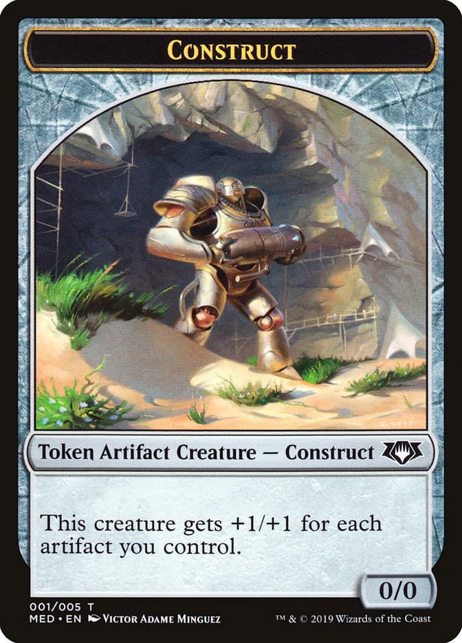 Construct (001/005) [Mythic Edition Tokens] | The Time Vault CA