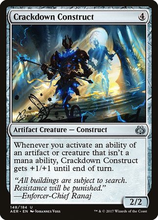 Crackdown Construct [Aether Revolt] | The Time Vault CA