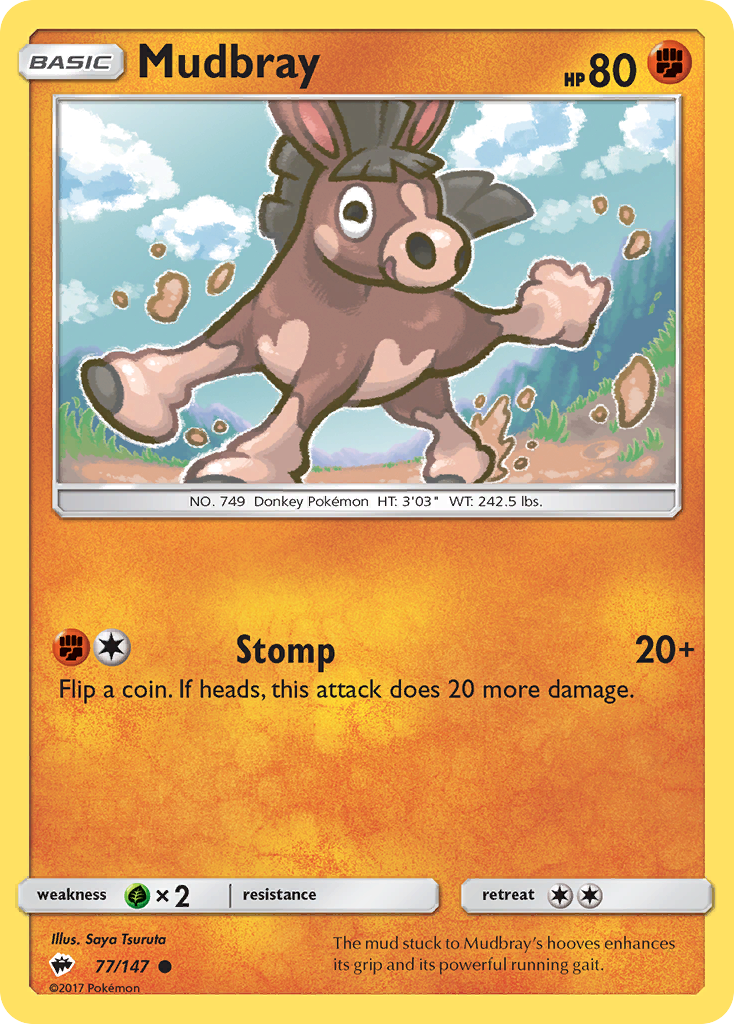 Mudbray (77/147) [Sun & Moon: Burning Shadows] | The Time Vault CA