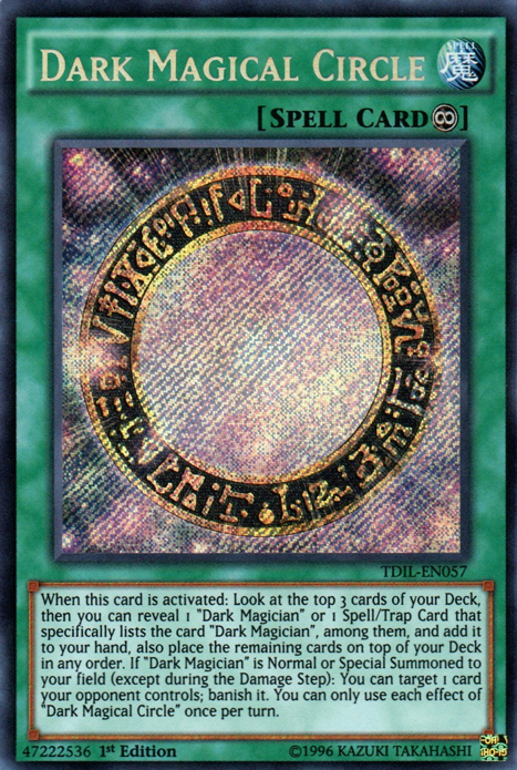 Dark Magical Circle [TDIL-EN057] Secret Rare | The Time Vault CA