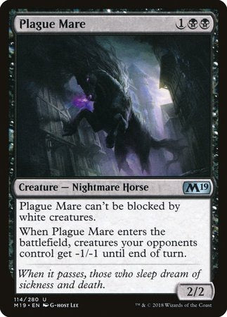 Plague Mare [Core Set 2019] | The Time Vault CA