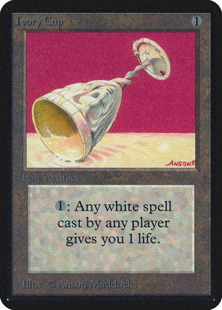 Ivory Cup [Limited Edition Alpha] | The Time Vault CA