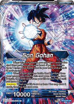 Son Gohan // SS2 Son Gohan, Pushed to the Brink (Uncommon) [BT13-031] | The Time Vault CA