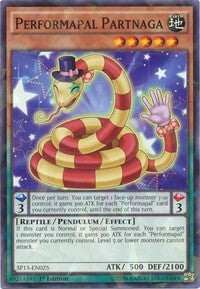 Performapal Partnaga [SP15-EN025] Shatterfoil Rare | The Time Vault CA