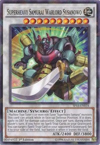 Superheavy Samurai Warlord Susanowo [SP15-EN034] Shatterfoil Rare | The Time Vault CA