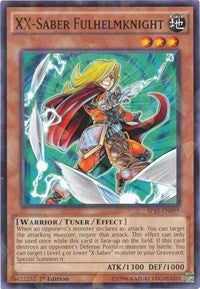 XX-Saber Fulhelmknight [SP15-EN005] Shatterfoil Rare | The Time Vault CA