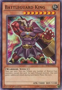 Battleguard King [SP15-EN020] Shatterfoil Rare | The Time Vault CA