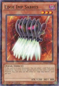 Edge Imp Sabres [SP15-EN022] Shatterfoil Rare | The Time Vault CA