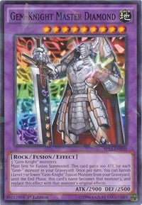 Gem-Knight Master Diamond [SP15-EN030] Shatterfoil Rare | The Time Vault CA