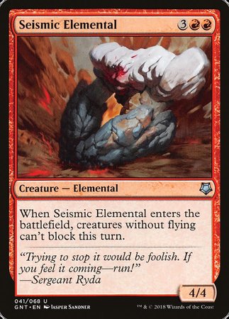 Seismic Elemental [Game Night] | The Time Vault CA