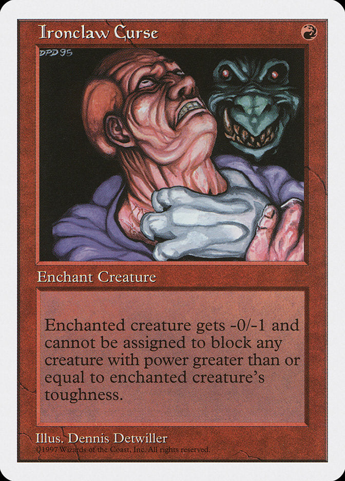 Ironclaw Curse [Fifth Edition] | The Time Vault CA
