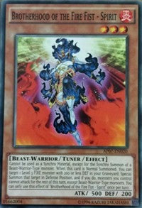Brotherhood of the Fire Fist - Spirit [AP07-EN020] Common | The Time Vault CA