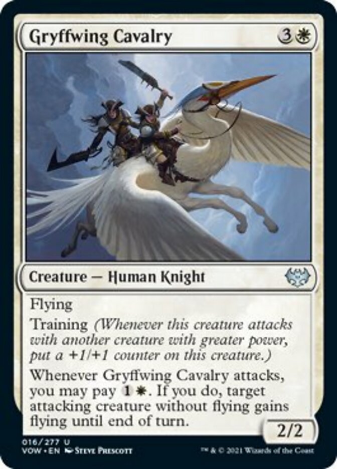 Gryffwing Cavalry [Innistrad: Crimson Vow] | The Time Vault CA