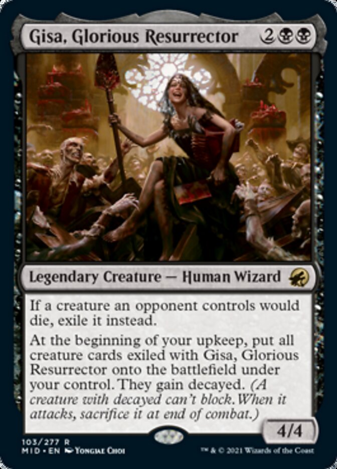 Gisa, Glorious Resurrector [Innistrad: Midnight Hunt] | The Time Vault CA