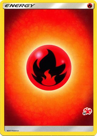 Fire Energy (Charizard Stamp #35) [Battle Academy 2020] | The Time Vault CA